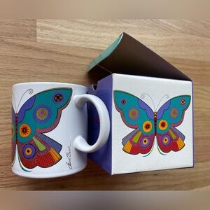 Laurel Burch Mug - Summer Butterfly
